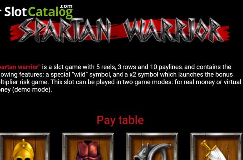 Οθόνη6. Spartan Warrior (Slot Exchange) Κουλοχέρης