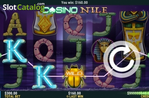 Οθόνη4. Casino Nile Κουλοχέρης 