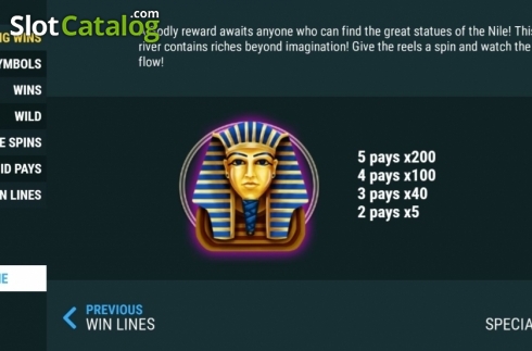 Οθόνη5. Casino Nile Κουλοχέρης 
