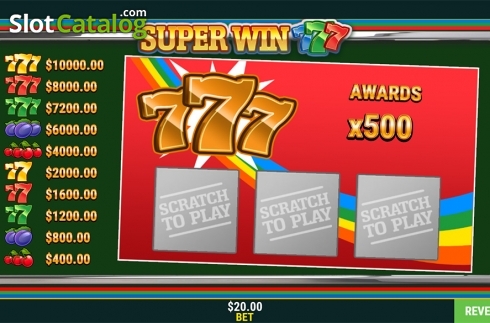 Οθόνη5. Super Win (Slot Factory) Κουλοχέρης