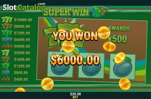 Οθόνη7. Super Win (Slot Factory) Κουλοχέρης