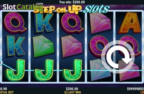 Οθόνη7. Step on Up Slots Κουλοχέρης