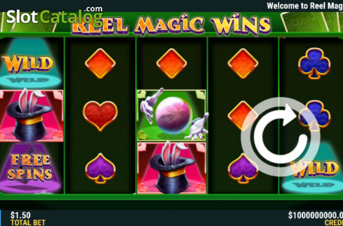 Οθόνη2. Reel Magic Wins Κουλοχέρης