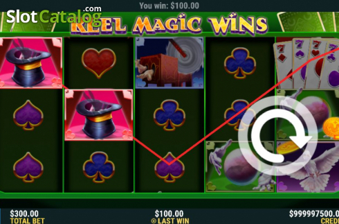 Οθόνη5. Reel Magic Wins Κουλοχέρης