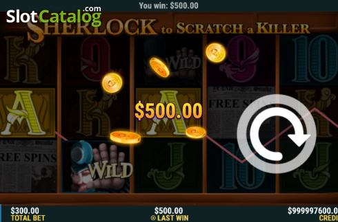 Οθόνη5. Sherlock to Scratch a Killer Κουλοχέρης