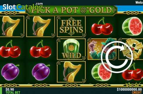 Οθόνη2. Pick A Pot O Gold Κουλοχέρης