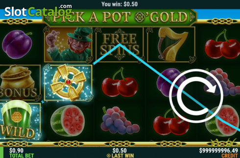 Οθόνη3. Pick A Pot O Gold Κουλοχέρης