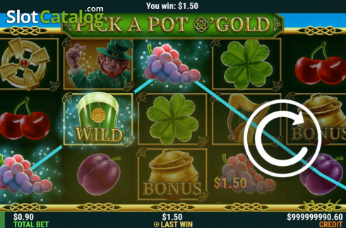 Οθόνη4. Pick A Pot O Gold Κουλοχέρης