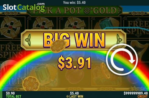 Οθόνη5. Pick A Pot O Gold Κουλοχέρης