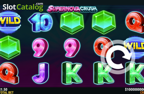 Οθόνη2. Supernova Crush Κουλοχέρης 