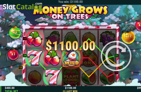 Οθόνη4. Money Grows on Trees Christmas Edition Κουλοχέρης