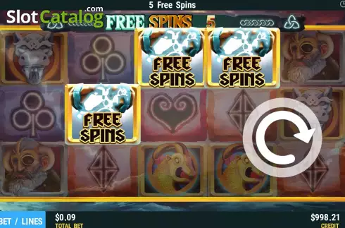 Οθόνη6. Viking Lightning Spins Κουλοχέρης