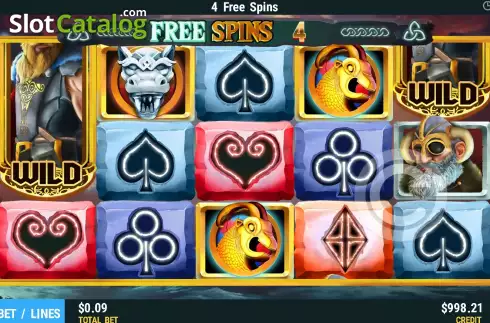 Οθόνη8. Viking Lightning Spins Κουλοχέρης
