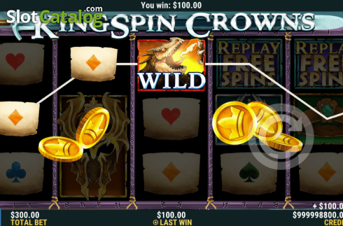 Οθόνη3. Kingspin Crowns Κουλοχέρης
