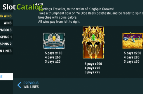 Οθόνη6. Kingspin Crowns Κουλοχέρης