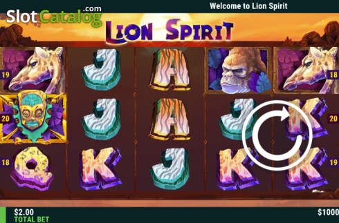 Οθόνη2. Lion Spirit Κουλοχέρης 