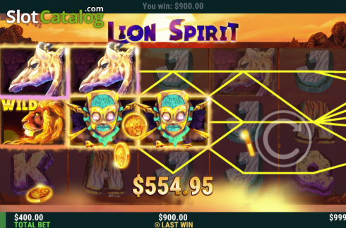 Οθόνη4. Lion Spirit Κουλοχέρης 