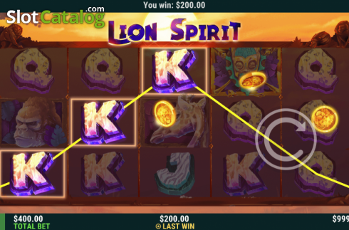 Οθόνη5. Lion Spirit Κουλοχέρης 