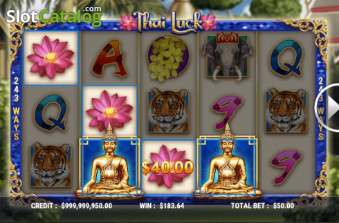 Οθόνη3. Thai Luck Κουλοχέρης