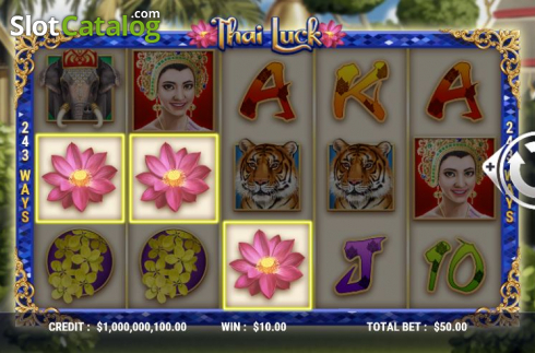 Οθόνη5. Thai Luck Κουλοχέρης