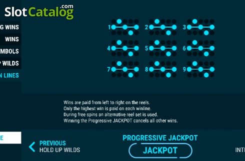 Οθόνη7. Hold Up Slots Κουλοχέρης