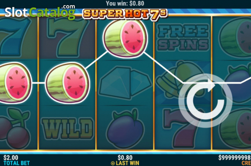 Οθόνη3. Super Hot 7s (Slot Factory) Κουλοχέρης