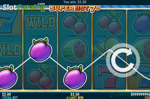 Οθόνη4. Super Hot 7s (Slot Factory) Κουλοχέρης