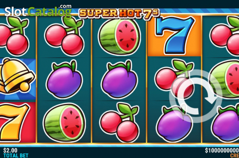 Οθόνη2. Super Hot 7s (Slot Factory) Κουλοχέρης