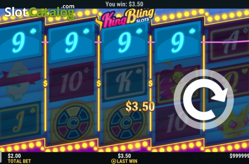 Οθόνη3. King Bling Slots Κουλοχέρης 