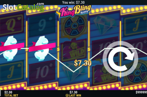 Οθόνη4. King Bling Slots Κουλοχέρης 