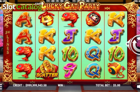 Οθόνη2. Lucky Cat Party Κουλοχέρης