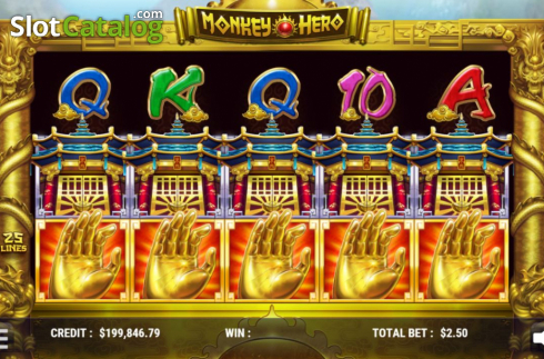 Οθόνη3. Monkey Hero Κουλοχέρης