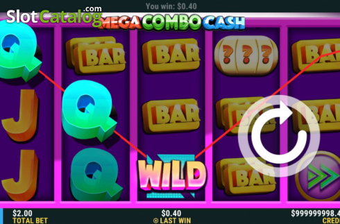 Οθόνη3. Mega Combo Cash (Slot Factory) Κουλοχέρης 