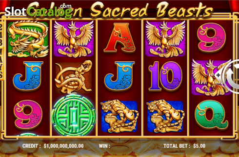 Οθόνη2. Golden Sacred Beasts Κουλοχέρης