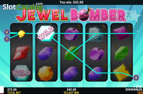 Οθόνη3. Jewel Bomber Κουλοχέρης