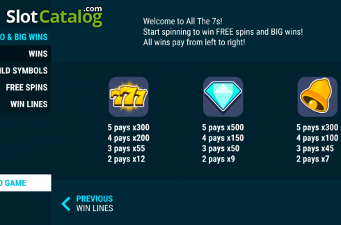 Οθόνη5. All The 7s Κουλοχέρης