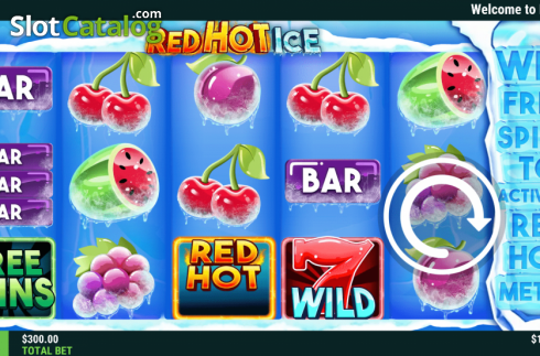 Οθόνη2. Red Hot Ice Κουλοχέρης