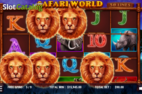 Οθόνη5. Safari World Κουλοχέρης 