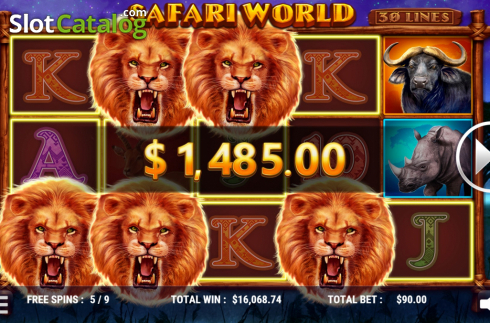 Οθόνη7. Safari World Κουλοχέρης 
