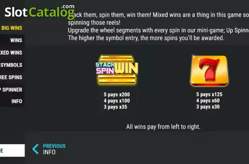Οθόνη5. Stack Spin Win Κουλοχέρης