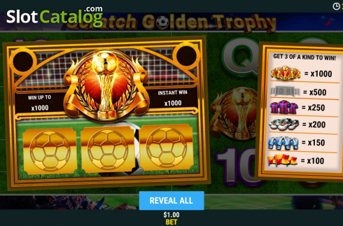 Οθόνη4. Scratch Golden Trophy Κουλοχέρης