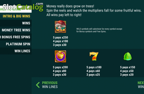 Οθόνη7. Money Grows on Trees (Slot Factory) Κουλοχέρης