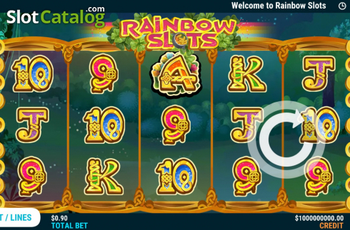 Οθόνη2. Rainbow Slots Κουλοχέρης