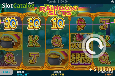 Οθόνη5. Rainbow Slots Κουλοχέρης