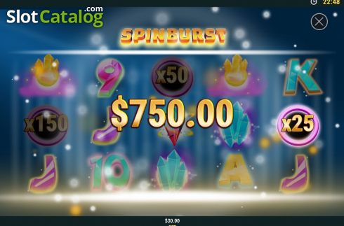Οθόνη5. Spin Burst Κουλοχέρης 