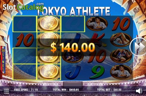 Οθόνη4. Tokyo Athlete Κουλοχέρης