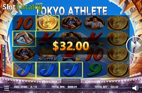 Οθόνη5. Tokyo Athlete Κουλοχέρης