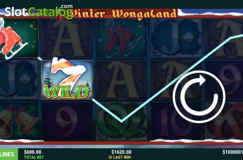 Οθόνη6. Winter Wongaland (Slot Factory) Κουλοχέρης