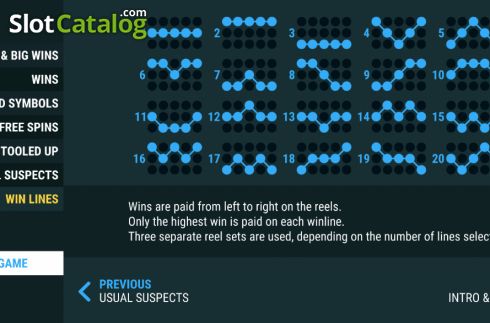 Οθόνη8. Spin a Clue Slots Κουλοχέρης 