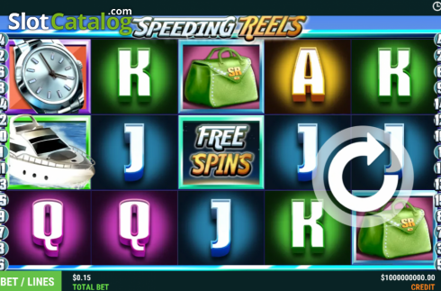 Οθόνη2. Speeding Reels Κουλοχέρης